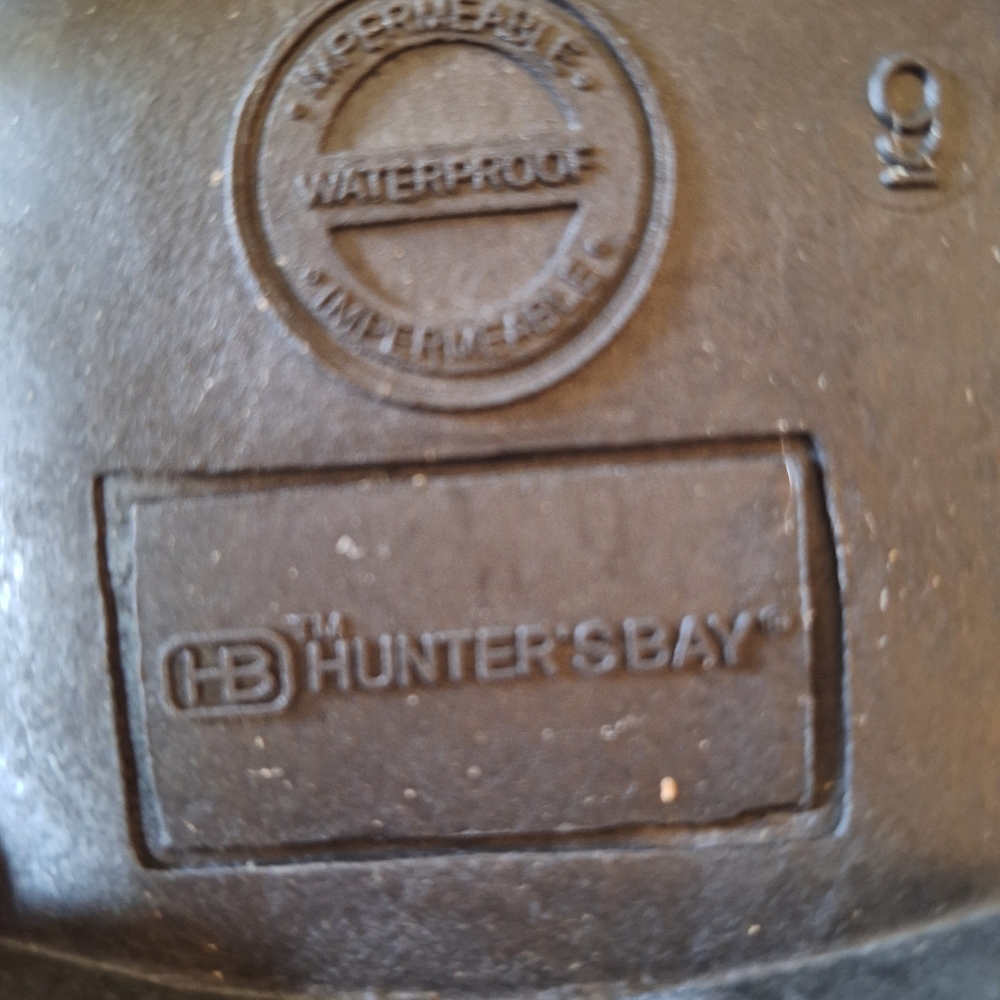 Waterproof Black Boots with Modern Comfort By Huntersbay Size 9 - Picture 7 of 7